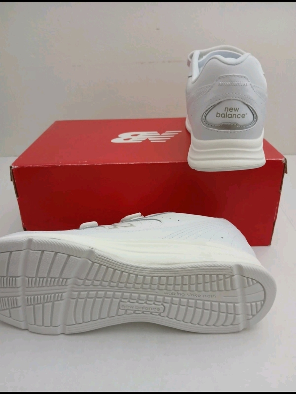New Balance Men's Size 11.5 White White Walking Marche D Medium Moyen $50 - Picture 3 of 13